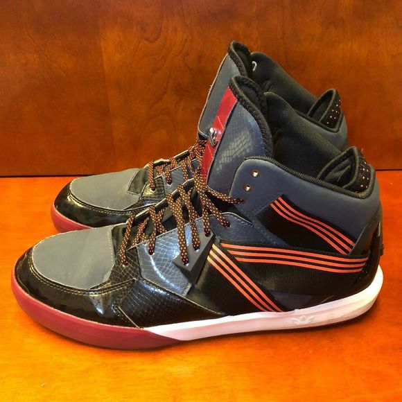 adidas Other - MENS ADIDAS C-10 Black Burgundy Red size 13